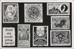 Stamps from around the world St. Polten. Traisengasse, Austria Postcard Postcard Postcard