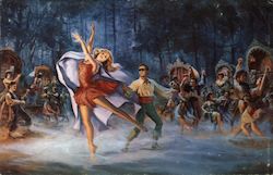 The Dancing Princess Postcard
