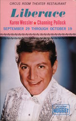 Circus Room Theater Restaurant Liberace Postcard