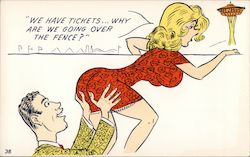 Seattle World's Fair Comic Card Postcard