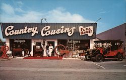 Ongala & Dick Cousineau's Country Cousins Antiques Costa Mesa, CA Postcard Postcard Postcard