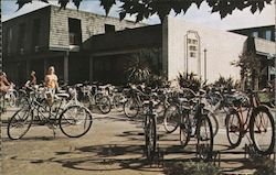 Bicycle Lot, University of California, Davis Postcard