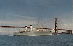 S.S. Leilani - the carefree way to Hawaii Postcard