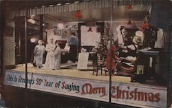 This is Breuner's 90th year of saying Merry Christmas Children Postcard Postcard Postcard