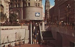 Hallidie Plaza Postcard