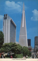 Transamerica Pyramid - A San Francisco Landmark California Postcard Postcard Postcard