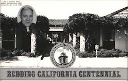 Redding California Centennial Postcard