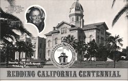 Redding California Centennial Postcard