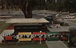 Arriving at Nut Tree by Air Postcard