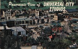 Panoramic View of Universal City Studios Postcard