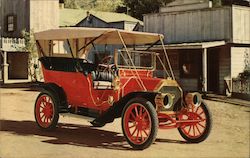 Paddleford Oldsmobile, 1910 Overland Postcard
