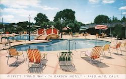 Rickey's Studio Inn Postcard