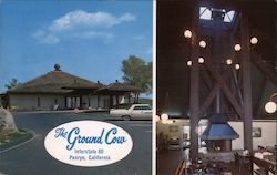 The Ground Cow Restaurant Penryn CA I-80 Chrome Postcard Postcard