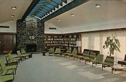 Library and Reading Room Menlo Park, CA Postcard Postcard Postcard