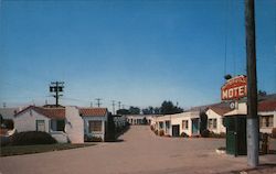 Motorville Motel - San Francisco's Close in Court Postcard