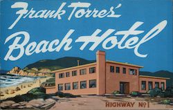 Frank Torres' Beach Hotel Montara, CA Postcard Postcard Postcard