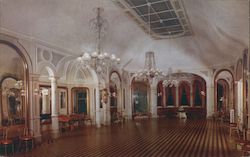 Mirror-Panelled Ballroom, Historic Ralston Mansion, College of Notre Dame Belmont, CA Postcard Postcard Postcard