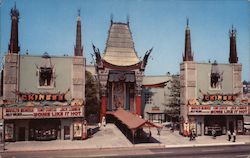 Grauman's Chinese Theatre Hollywood, CA Postcard Postcard Postcard