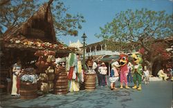 The Three Caballeros in Adventure Land Postcard