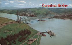 Carquinez Bridge Postcard
