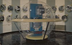 Gas Refrigeration - Inside View - California State Museum of Science and Industry Postcard