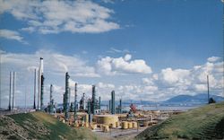 Humble Oil Company Refinery Postcard