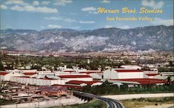 Warner Bros studios Postcard