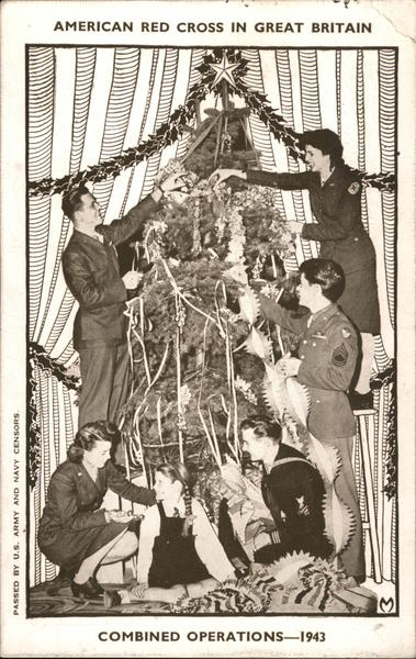 American Red Cross in Great Britain Combined Operations 1943