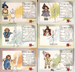 Set of 6: Puns Series 13 Postcard