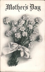 Bouquet of Carnations: Mother's Day Postcard