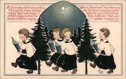 Boys Choir: A Merry Christmas to You Postcard