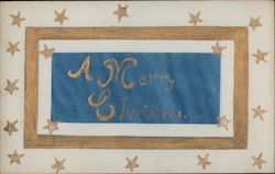 A Merry Christmas Sign - Hand Made? Postcard