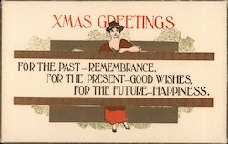 Xmas Greetings Postcard
