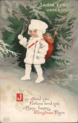 Santa Claus' Understudy Postcard