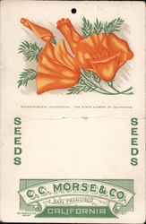 C.C. Morse & Co. California Poppy Seeds Ephemera