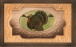 Thanksgiving Greetings Postcard