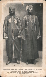 Rare: Costumes Worn by The Night Riders Postcard