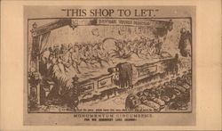 Utah Centennial - 1847-1947, Brigham Young's Bedstead Postcard