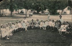 Social Circle of Little Folk at Miami Valley Postcard