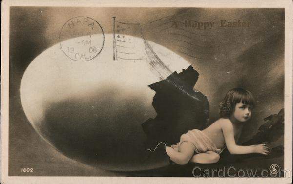 A Happy Easter With Children