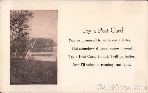 Try a Post Card Post Card Clubs, Collecting, Deltiology