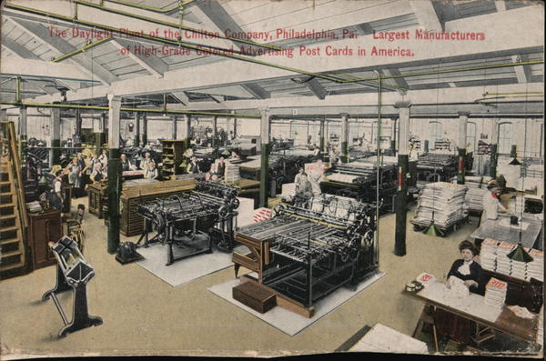 The Daylight Plant of the Chilton Company, Phildadelphia, Pa