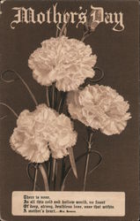 Mother's Day - Carnations Postcard