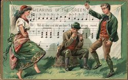 Wearing of the Green Postcard