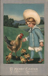 A Merry Easter Postcard