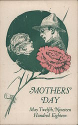 Mothers' Day - May Twelfth, 1918 Postcard Postcard Postcard