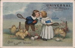Best Easter Wishes - Universal Tailoring Company, Chicago Postcard