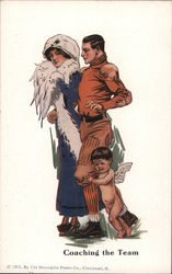 Coaching the Team Postcard