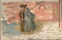 Rare: 3rd International Exposition of Art 1899 Biennale Venice, Italy Emilio Paggiaro Postcard Postcard Postcard