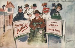 Tuck's Postcard-Always Jolly and Up-To-Time Postcard